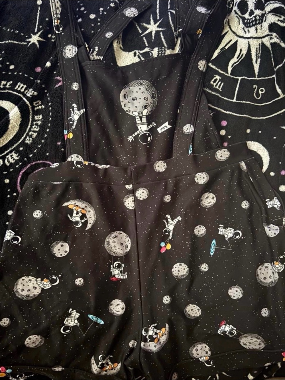 Blackmilk Space Park Short Overalls - Picture 2 of 3